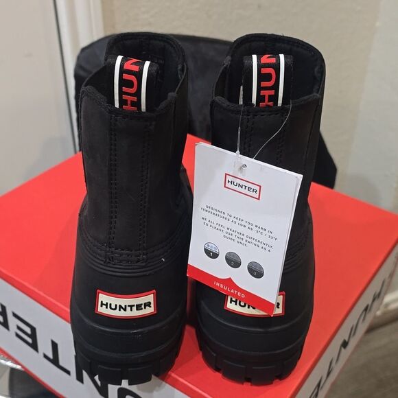 Hunter Sutton Waterproof Boots- Black - Picture 9 of 11